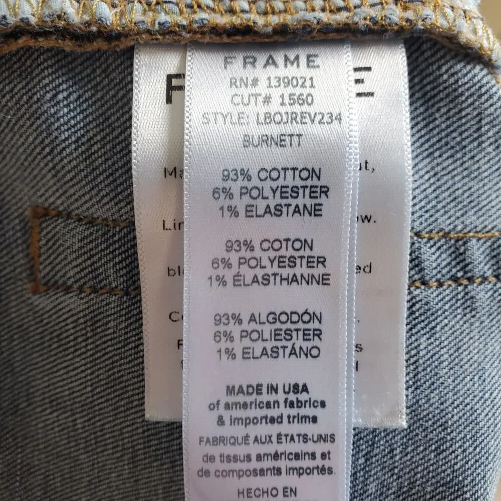 Frame Le Boy Boyfriend Jeans 27 - Picture 5 of 8